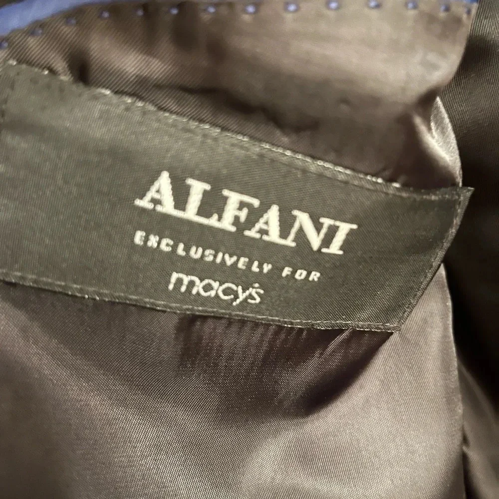 MEN’S ALFANI /MACY’S~ BLACK SPORT COAT~39R